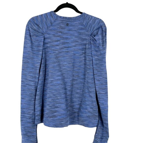Lululemon Lab City Long Sleeve Puff Sleeve Wee Are From Space Cadet Blue Tee S - Picture 5 of 7
